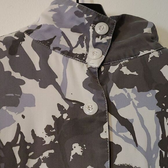 LAURIE FELT BUTTON FRONT  SWING ARMY JACKET 16 - Picture 3 of 8